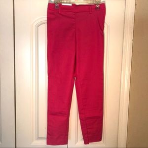 Hot pink slacks worn once no longer has tags attached.